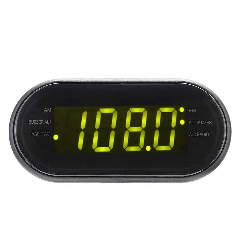Timer Led Digital Alarm Clock 24h Fm/am Radio 220v/50hz Snoo