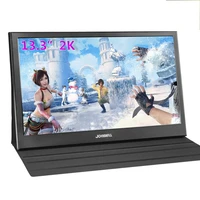 13 3 inch portable computer monitor pc 2k 2560x1440 hdmi ps3 ps4 xbo x360 ips lcd led display for raspberry pi wins 7 8 10 case