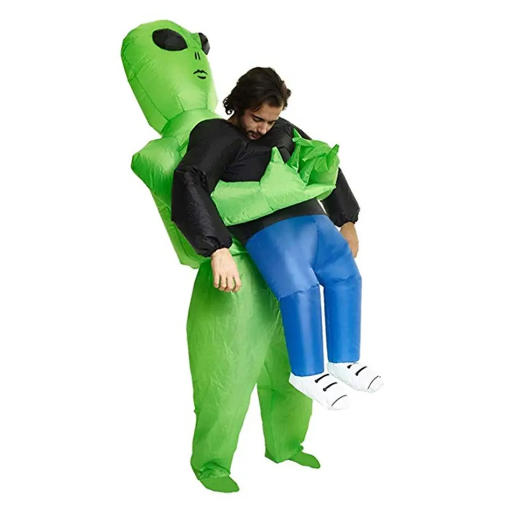 Хэллоуин призрак холдинг надувной костюм инопланетянин e.t. Реквизит прогулки шоу