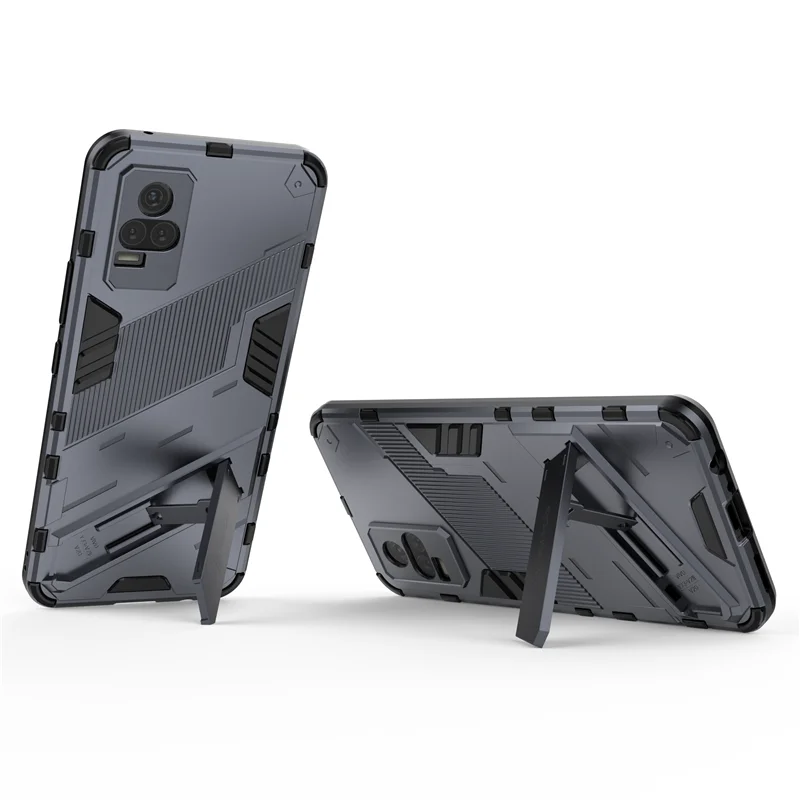 Protective Case For Vivo Y73 Case For Vivo Y73 Cover Armor Hard Rubber Invisible Bracket Funda Holder Cover For Vivo Y73