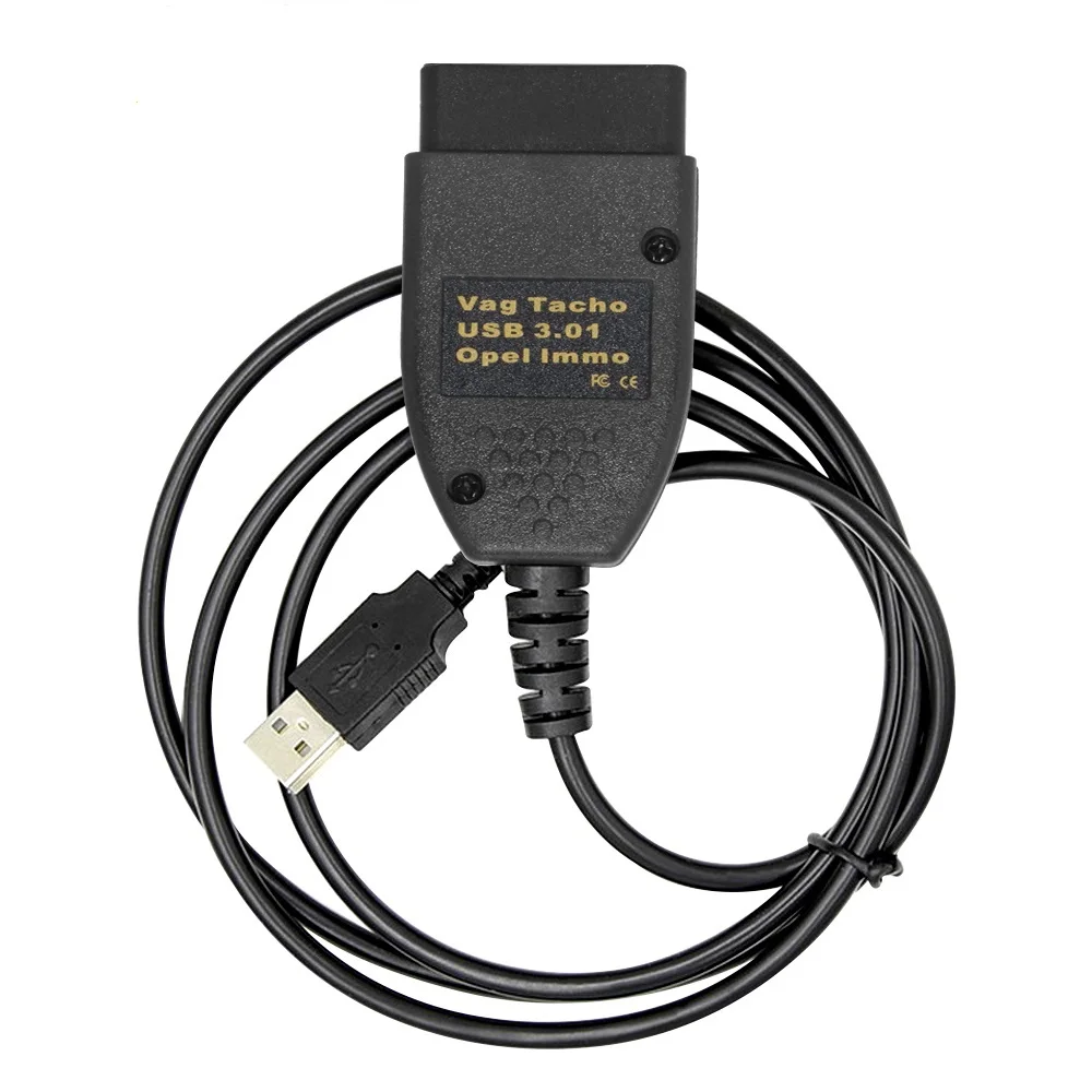 Диагностический инструмент EEPROM Immo PIN кабель для коррекции пробега VAG 3 01 USB Vag Tacho O