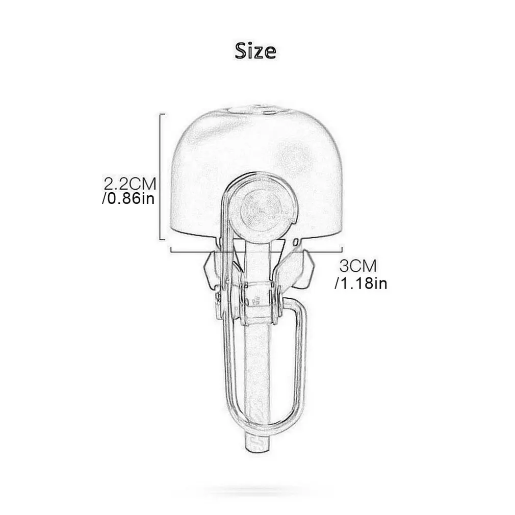 

Bicycle Bell Folding Bike Retro Bell Mountain Bike Bell Horn Bicycle Cycling Accessories Bicycle Bell
