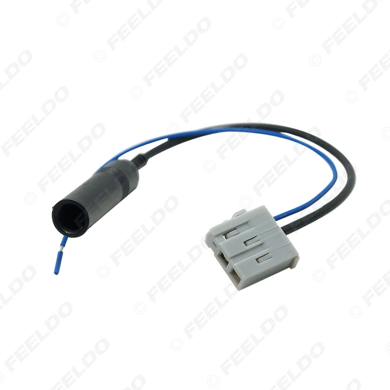 FEELDO 10 компл. Автомобильный стерео аудио жгут проводов с антенной адаптер Разъем