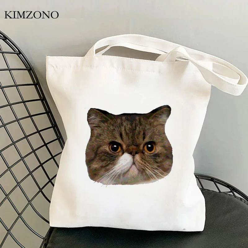 

Cat shopping bag recycle bag grocery bolso shopping bag boodschappentas fabric reusable sac cabas custom