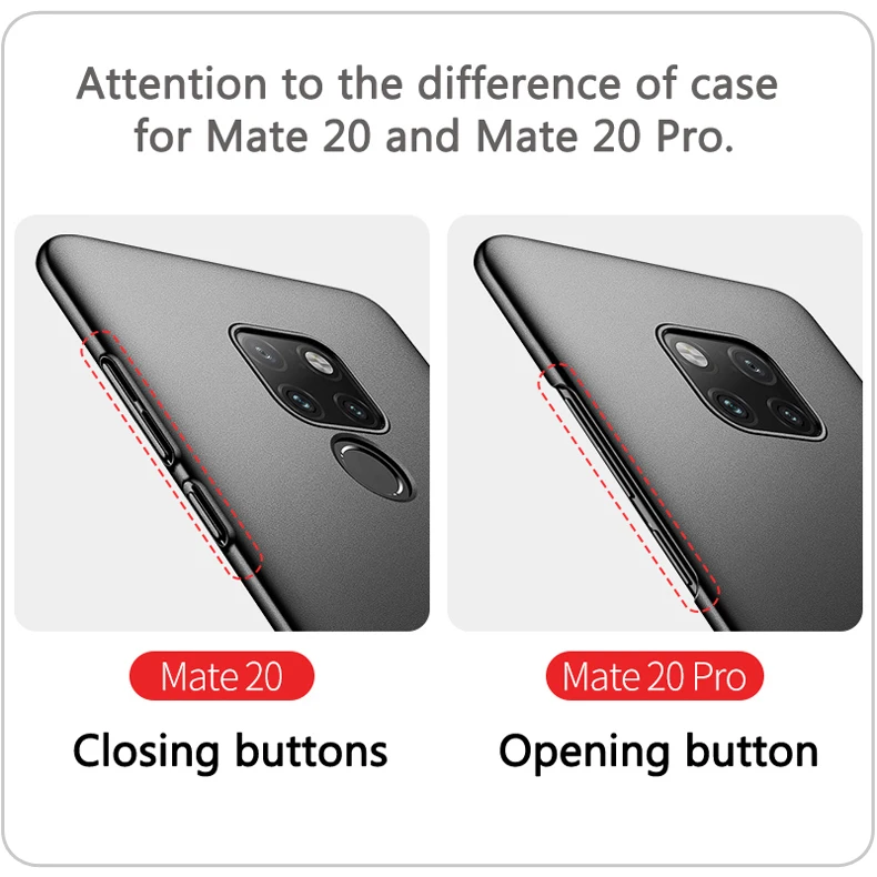 Чехол s для mate 20 X MSVII, жесткий защитный чехол из поликарбоната, Ультратонкий матовый чехол для huawei mate 20 mate 20 X Lite Pro, чехол для телефона