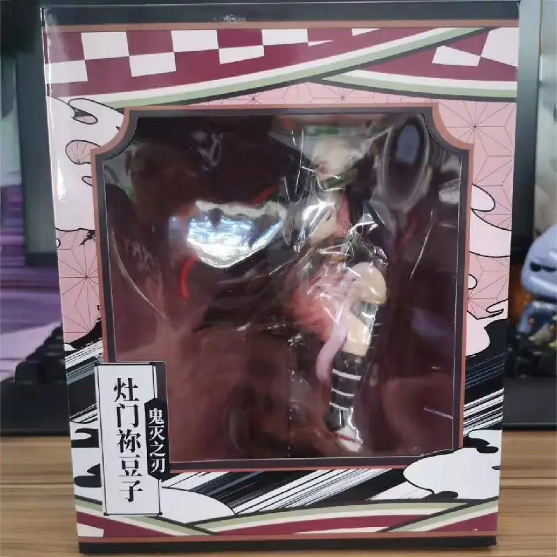 

Anime Devil's Blade Kamado Nezuko Backpack Manga Statue Demon Slayer Kimetsu No Yaiba Action Figure Collectible Model Doll Toys