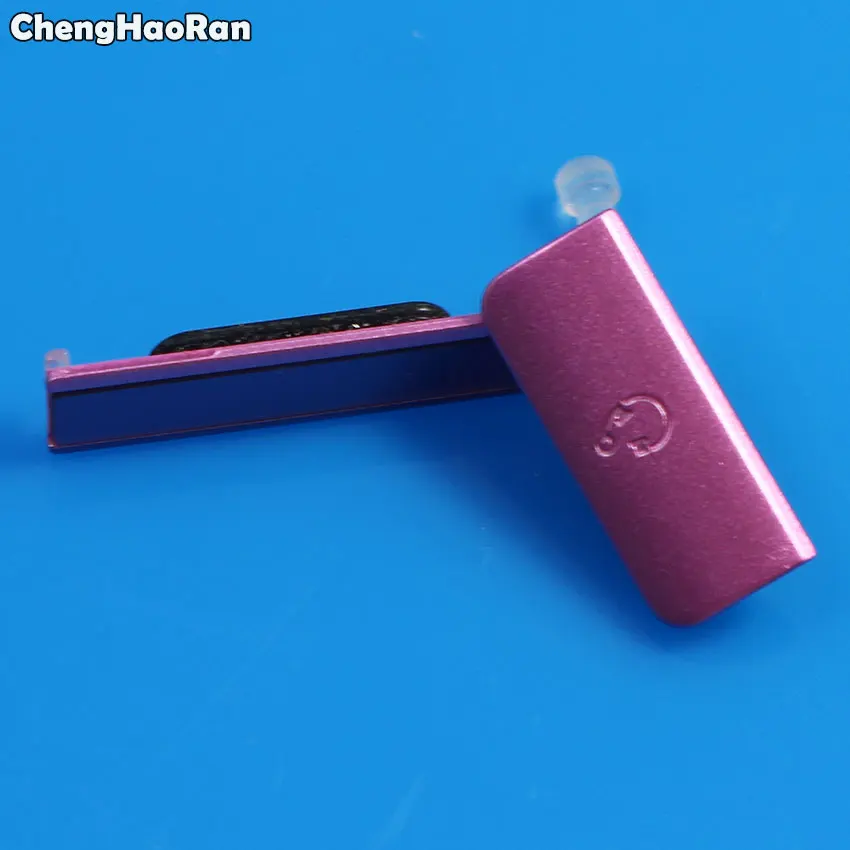 ChengHaoRan Micro SD карта пылезащитный Разъем+ слот порт sim-карты колпачки+ зарядный USB чехол для sony Xperia ZR M36h C5502