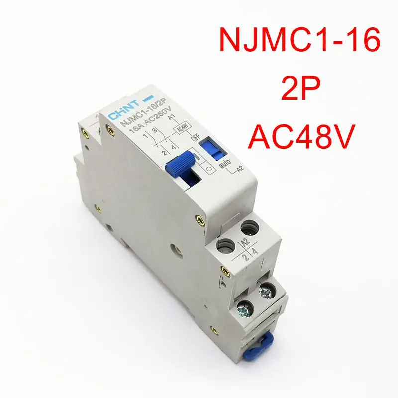 Китайское импульсное реле NJMC1-16/2 P 16A AC48V | Обустройство дома