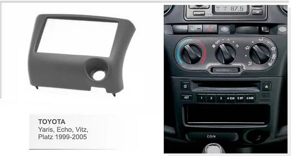 Комплект установки автомобильной консоли для Toyota Vitz Yaris Echo Platz набор приборной