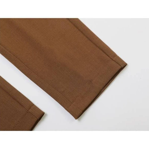 

Newly Women Autumn Pants Ankle Pants Female Slim Drape Casual Pants Comfortable and Smooth Trousers FIF66