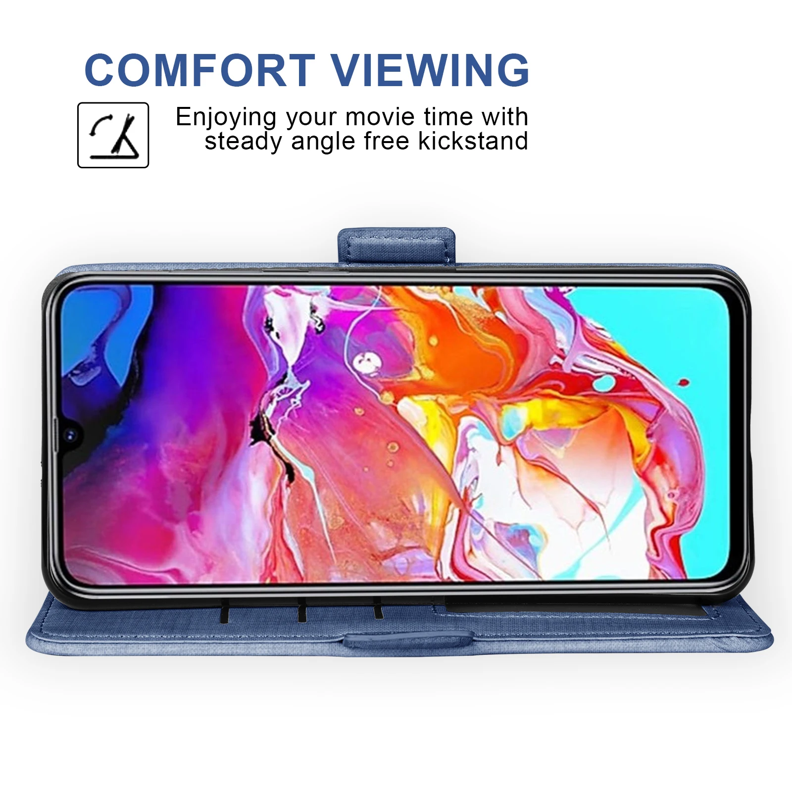 Магнитный кожаный чехол-книжка для телефона LG V60 ThinQ V60ThinQ 5G G9 Thin Q LGV60 V 60 | Мобильные