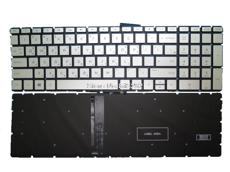 

Laptop backlit Keyboard For HP 17-AK000 17-AK027CY 17-AK018CY 17-AK019CY 17-AK092CL 17-AK094CL 17-AK096CL Korean KR 919794-AD1