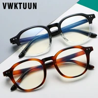 vwktuun vintage women glasses frame men square eyeglasses frame retro computer phone glasses optical spectacle frame new