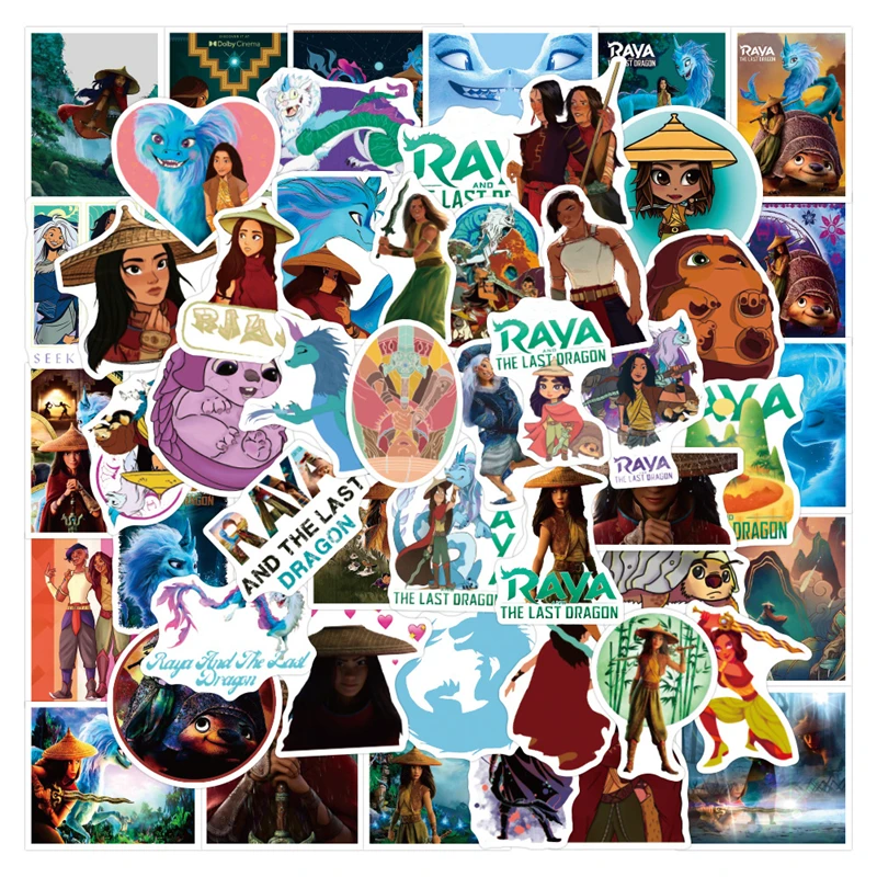 

10/30/50 PCS The New Magic Dragon Kingdom Graffiti Sticker For Laptop Skateboard Luggage Motorcycle Fridge Waterproof Decal Toy