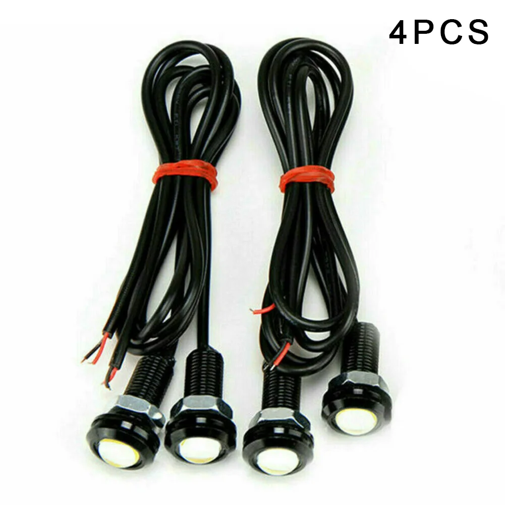 

4*LED Car Eagle Eye Light Auto Truck For Ford SUV Raptor Style Universal Amber Car Grille Lighting Kit Car Light Accessories