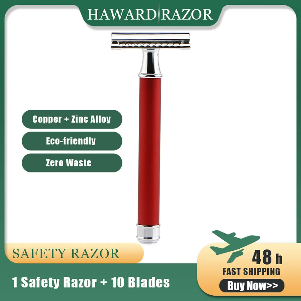 Роскошная классическая безопасная ручная Бритва для пар с функциями удаление