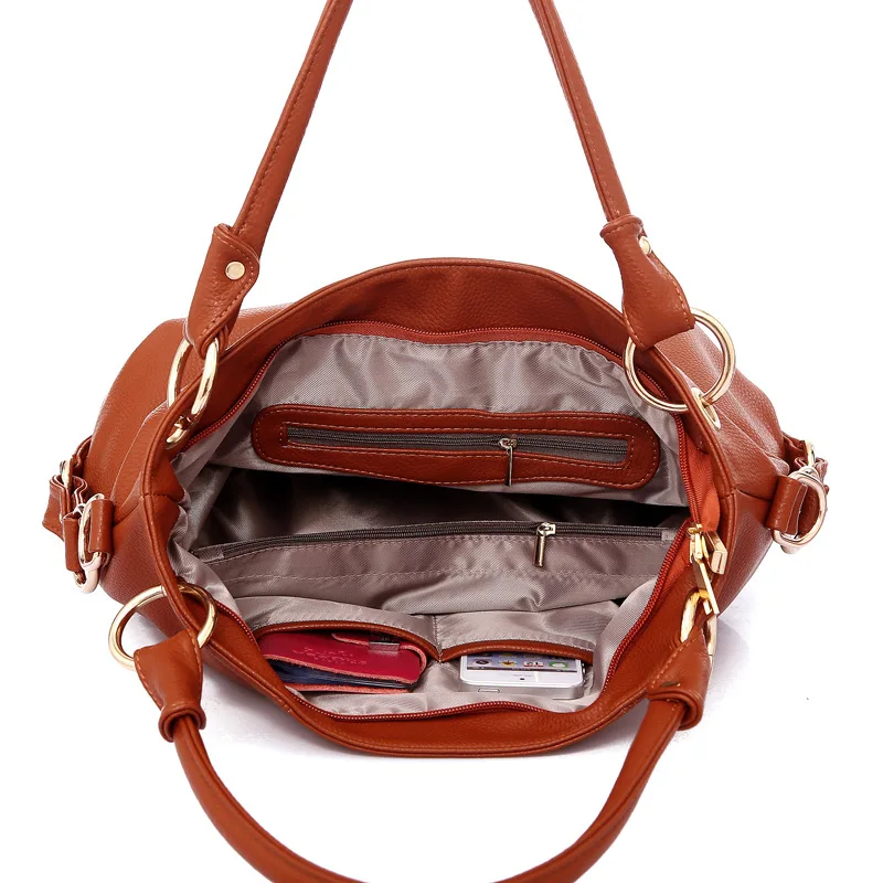

2020 Women's pu Leather Handbags Shoulder Bag Luxury Brand Tote Bags for Women Crossbody Bags Handbags Women Famous Brands