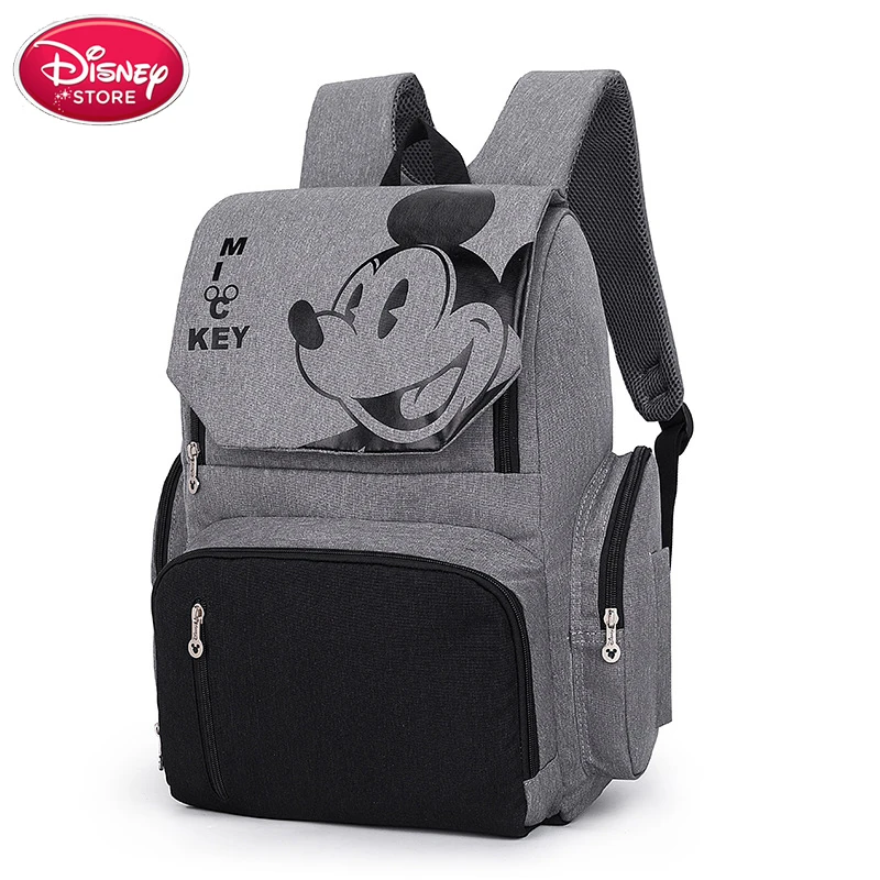 Сумки disney мягкий подгузник рюкзак Минни Микки Маус коврик для коляски емкость дорожная сумка для кормления для ухода за ребенком disney Сумка Для мамочки