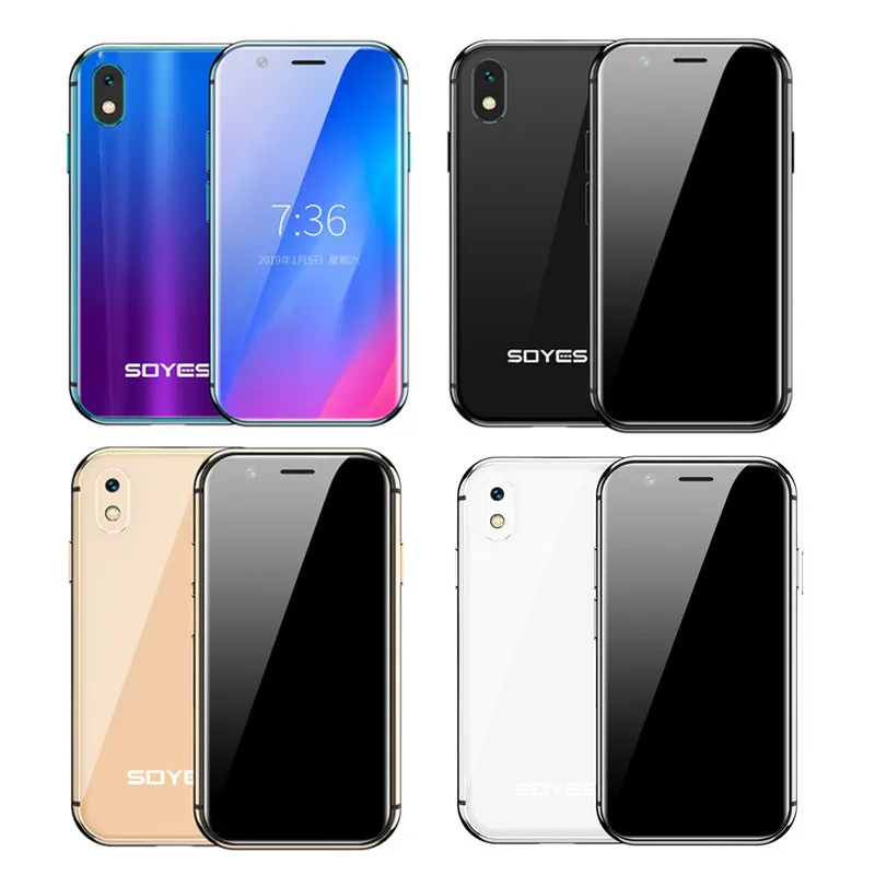 Мини-смартфон SOYES XS 3 ''3 GB+ 32GB 2GB+ 16B Android Face Recognion 1580mAh 4G Wifi резервный карманный мобильный телефон PK 7S Melrose