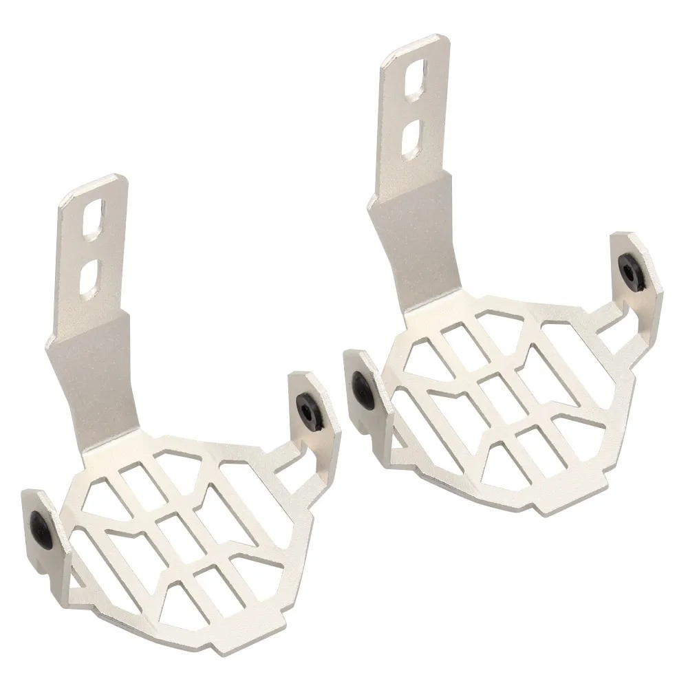 Silver Motorcycle Fog Light Protector Guard Cover Grill For BMW R1200GS LC F800GS Adventure ADV GSA F800 GS Universal | Автомобили и