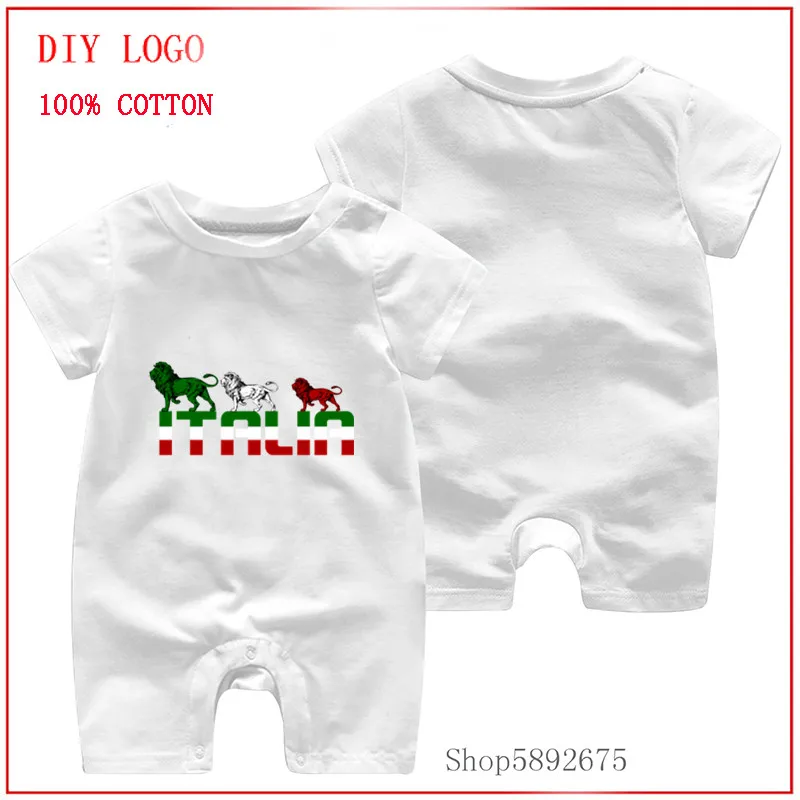 2020 г. Летняя модная одежда для новорожденных мальчиков и девочек с флагом в