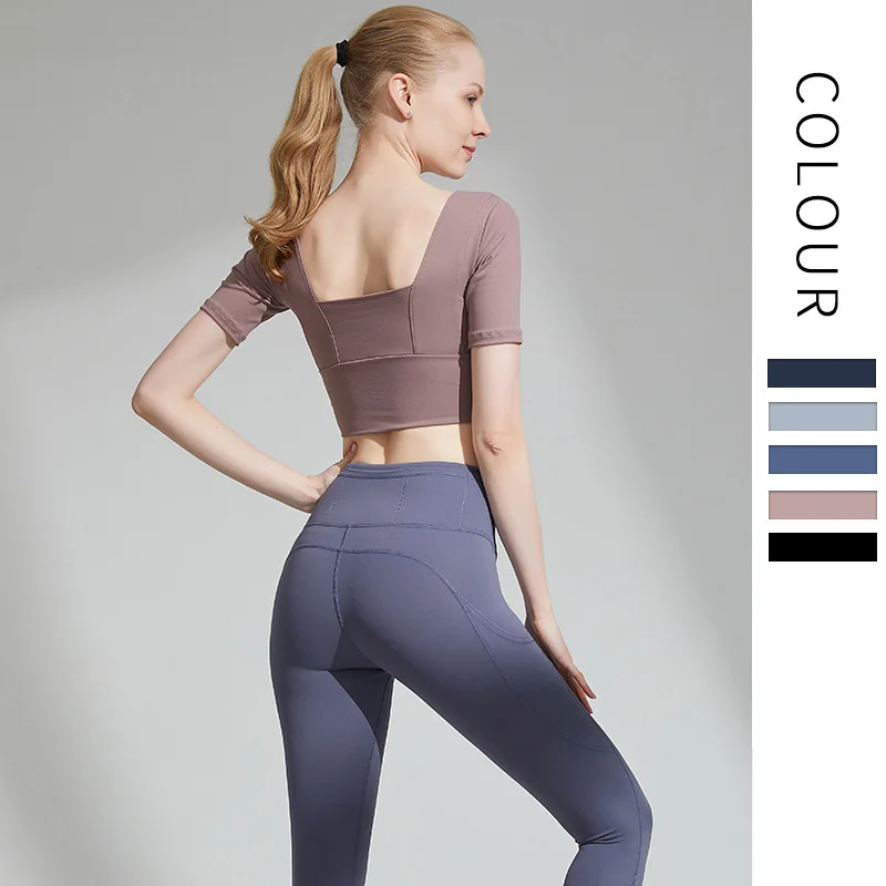 

Seamless Yoga Set Female Sports Suit Women Sportswear 2 Piece Gym Workout Clothes Fitness Running Sport Outfit Women's Tracksuit