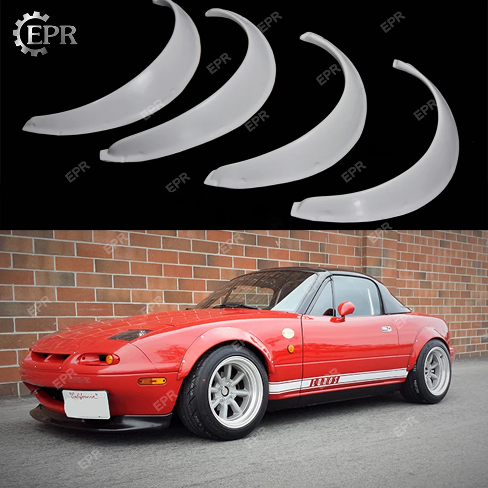 Набор накладок для крыльев из стекловолокна Miata NA FRP Mazda MX5 (1990 1997) тюнинга накладки