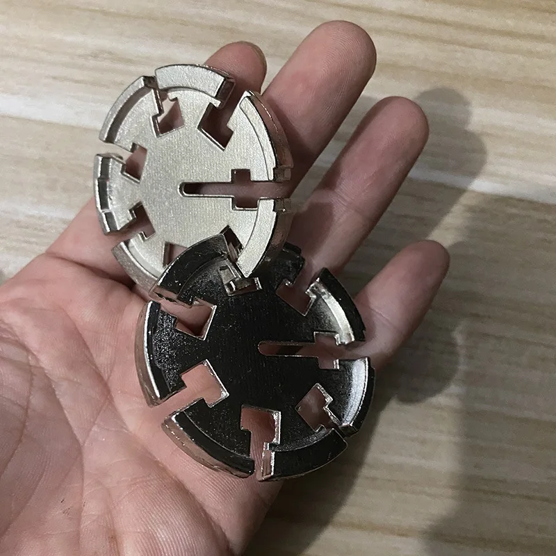 Литая игрушка kirsite классическая металлическая головоломка IQ литая игра для мозга