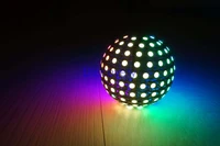 ws2812 infinite colorful light ball rgb open source project maker diy electronic material kit welding homemade