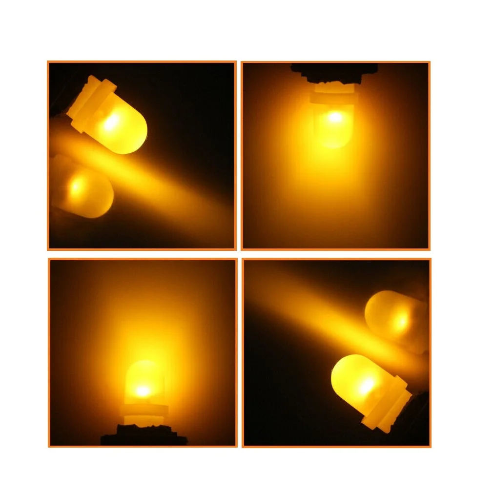 

Лампа для пинбола T10 147 В переменного тока, светодиодная лампа в клиновидном стиле W5W без фиксации, матовые лампы для замены 184 555 #194 168 280 447 2652