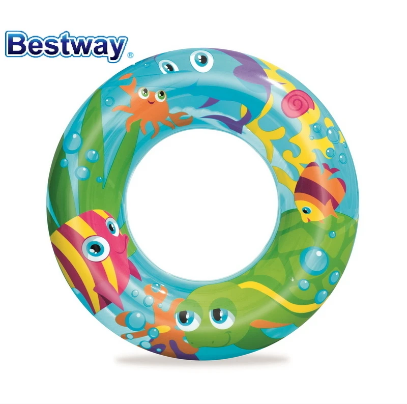 

36013 Bestway диаметр 56 см дизайнерское кольцо для плавания 22 "с принтом для детей 3-6 лет