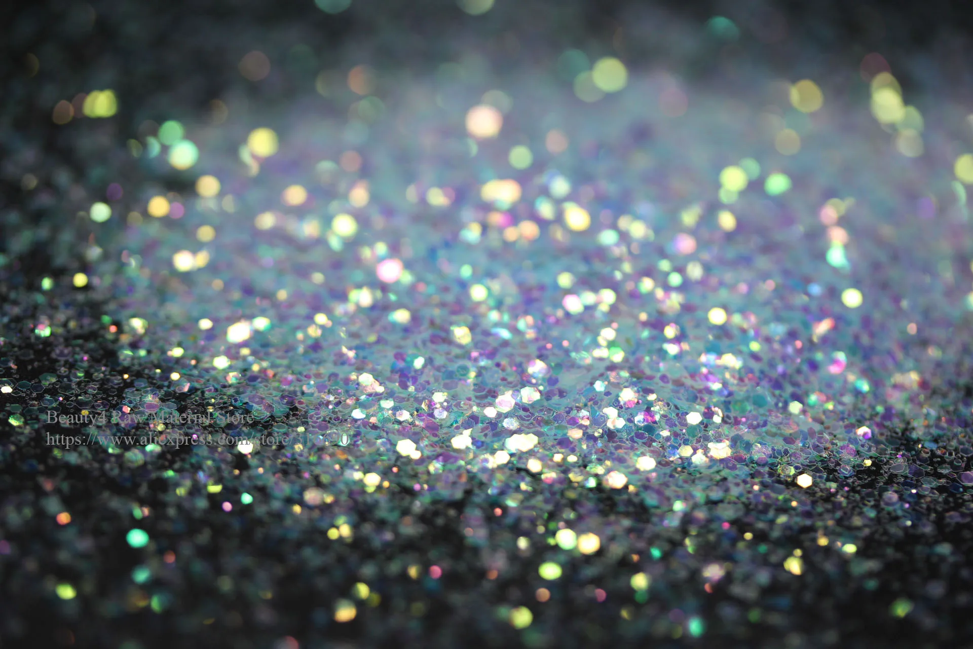 Косметические красочные переливающиеся белые блестящие миксы крафт блеск для