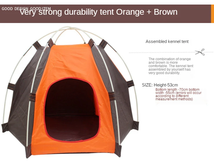 

Outdoor Sunscreen Pet Tent Small and Medium Dog Kennel Special Dog Kennel Cat Kennel Dog Tent