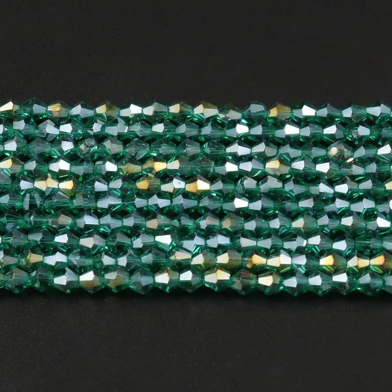 

Natural Stone Dark Green Sharp Crystal Round Loose Beads For Jewelry Making Handmade Diy Bracelet Necklace 4mm 15 Inch Wholesale