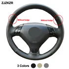 Чехол на руль автомобиля, ручная швейная пленка Volant для Honda Accord 7 купе 2003 2004 2005 2006 2007(3 Спицы) без выпуклости
