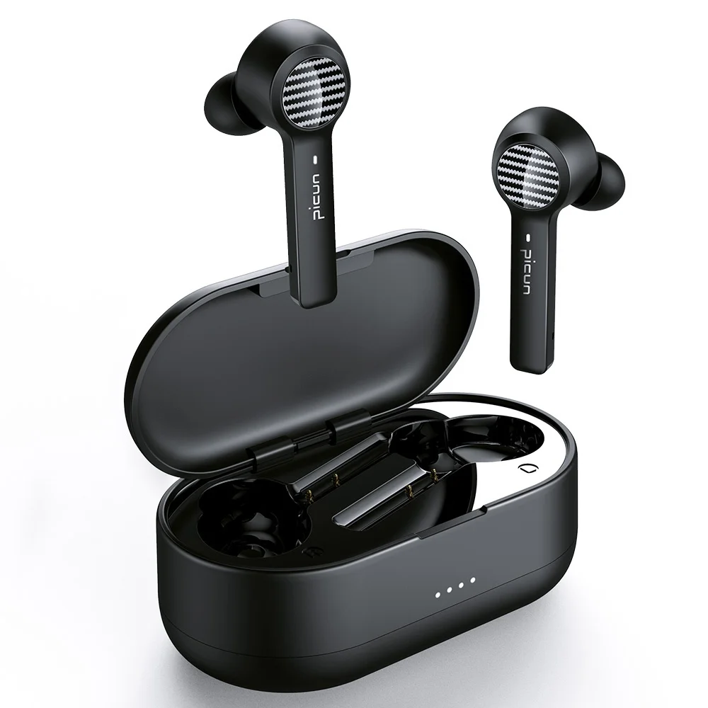 TWS Bluetooth наушники Picun W16 Спортивные Беспроводные с сенсорным управлением Hi Fi