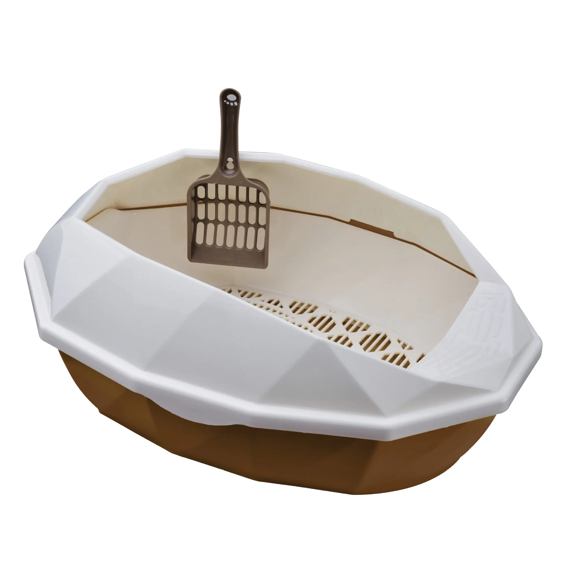 

Toilet Bedpan Cat Litter Box Toilet Supply Anti-Splash Pet Dog Toilet Puppy Plastic Cat Tray Cat Toilet Training Kit