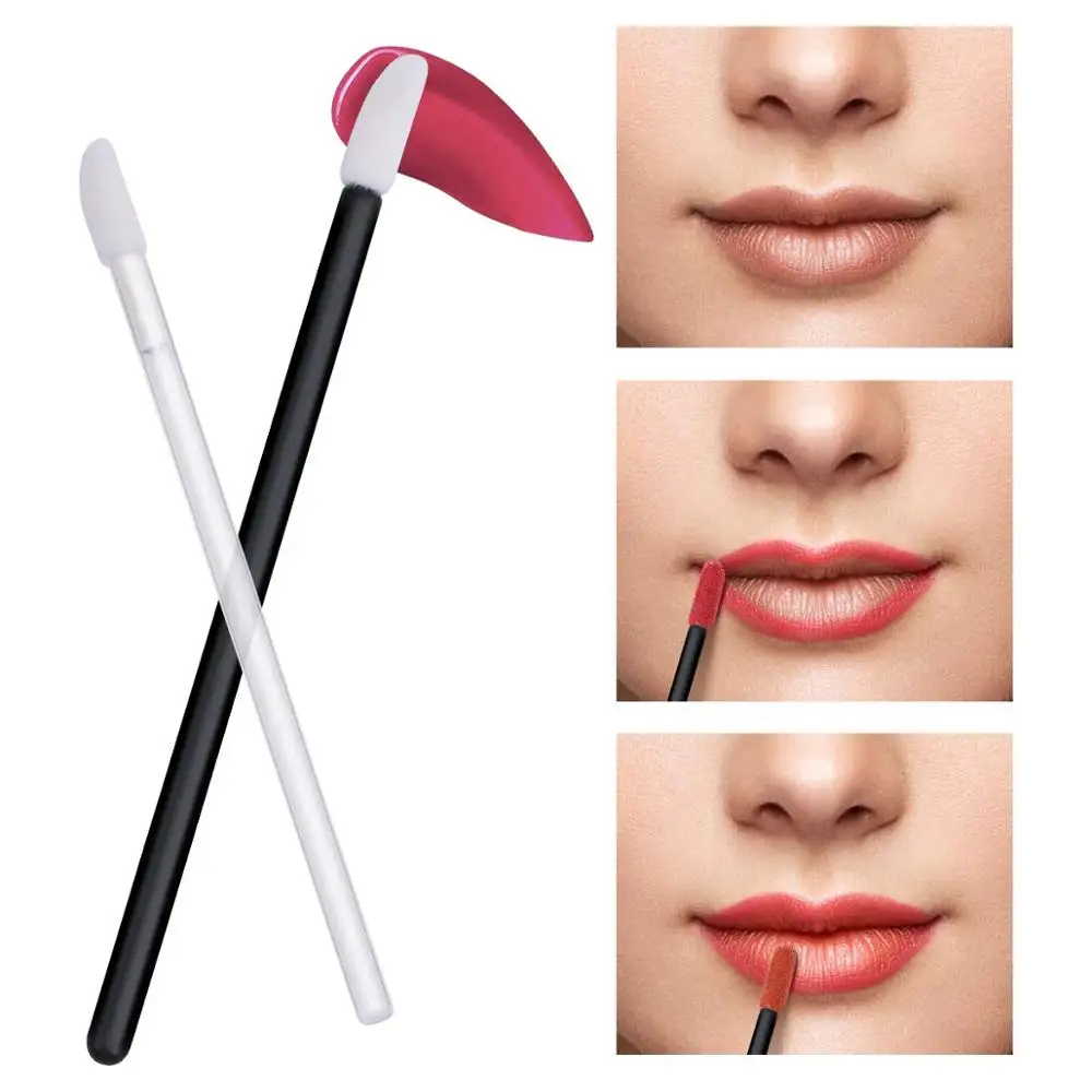 1000pcs Disposable Lip Brush Wholesale Lipstick Gloss Wands Applicator Best Make Up Accessories Multicolors Beauty Tools | Красота и
