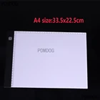 Ультратонкая светодиодсветодиодный лампа A4 для алмазной живописи со шкалой