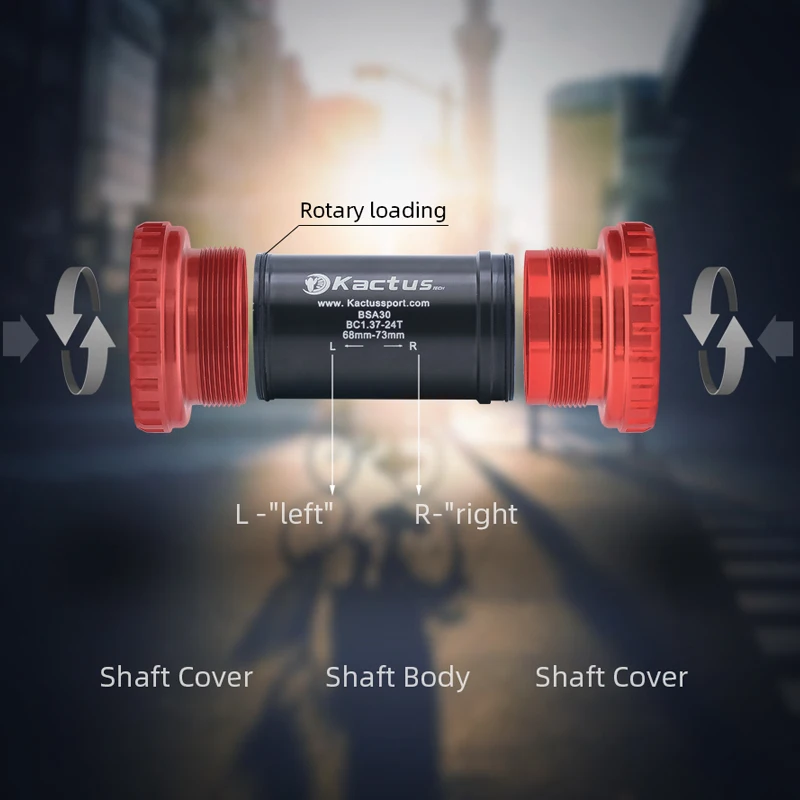 Кактус велосипедный Нижний Кронштейн BSA30 для BSA рамы велосипеда SRAM 30 мм BB30 BB386