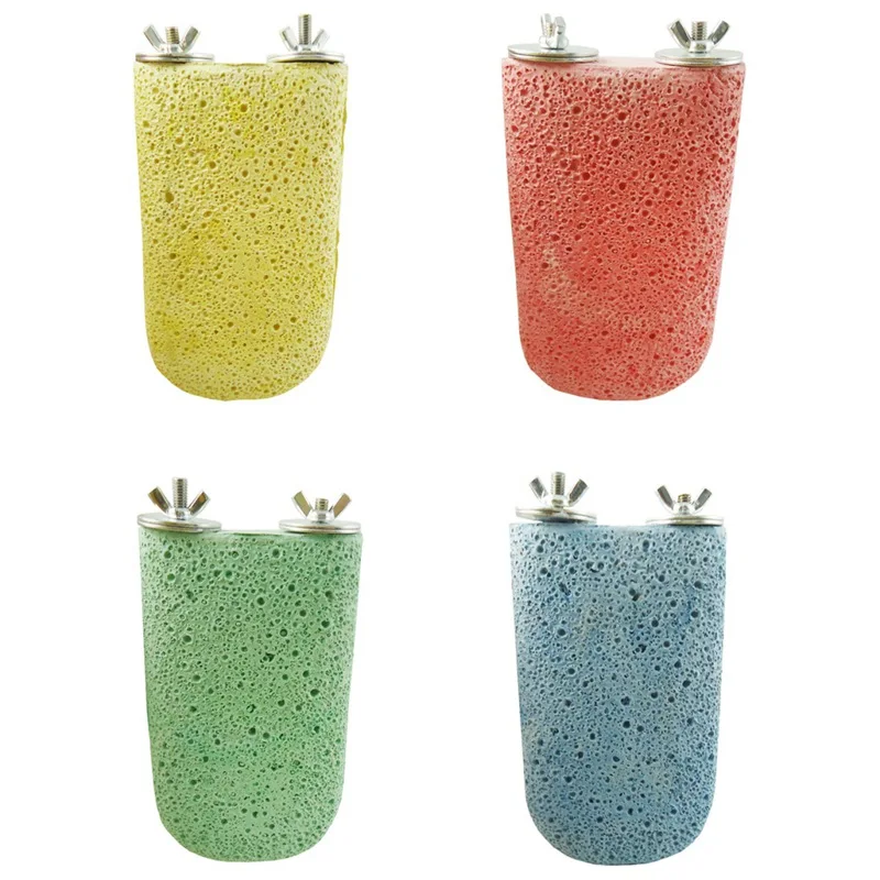 Новая птица клюв шлифовальный камень платформа попугай прыжки стенд клетка