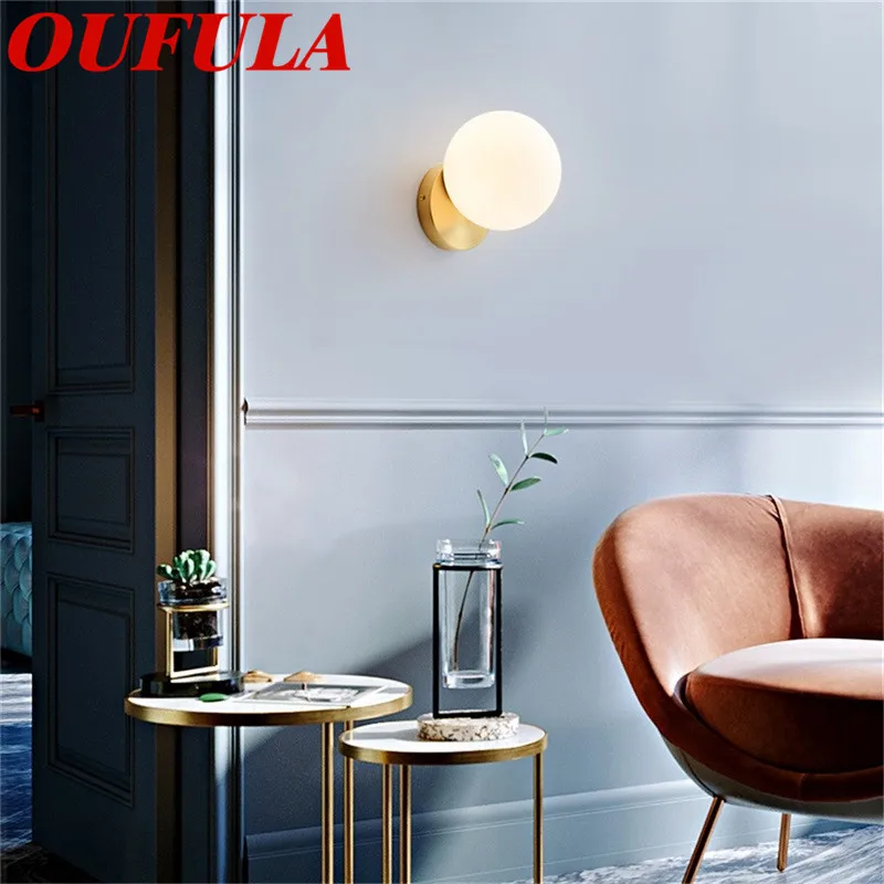 

Modern Wall Lamps Copper Light Contemporary Creative New Design Indoor Decorative For Living Room Corridor Bedroom Hotel