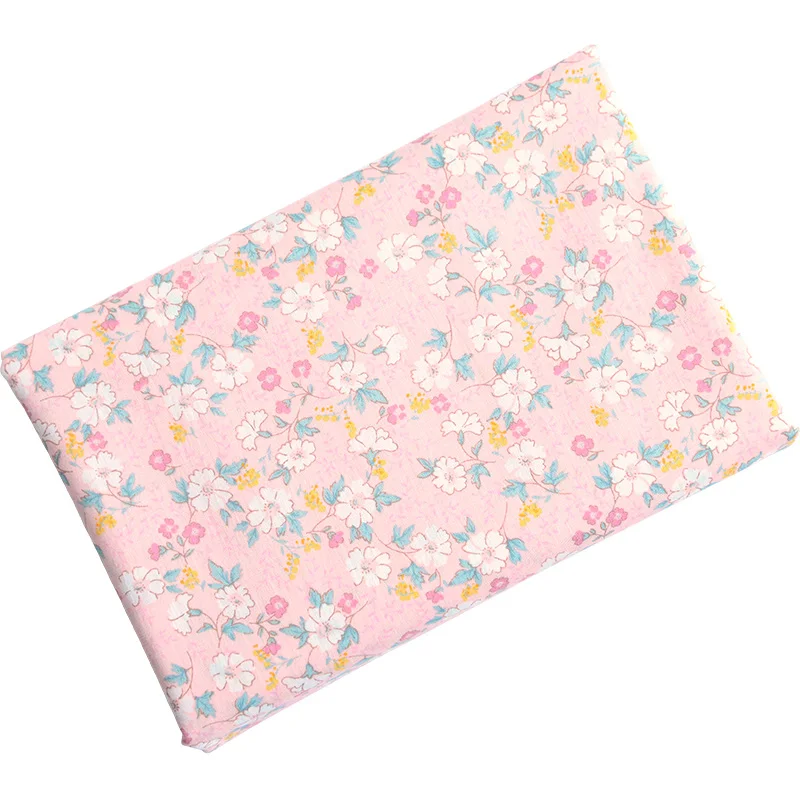 145x50cm Pastoral Floral Cotton Poplin Sewing Fabric - DIY Children's Wear, Cloth, Bedding, Quilt Decoration - Home - 160-180g/m image 5