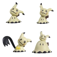 takara tomy pokemon action figure gacha shaking head mimikyu ornaments rare model toys