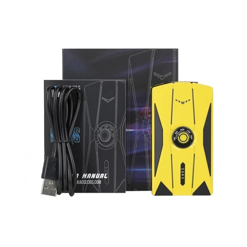 Распродажа! Sigelei Kaos Skycar Mod Vape Питание от двух аккумуляторов 18650 со сменным цветом