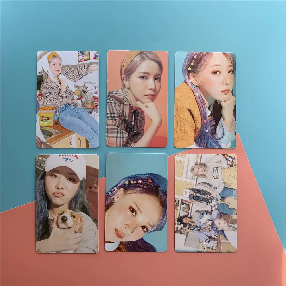 10 шт./компл. Kpop MAMAMOO Фотокарточка Высокое качество HD фото K-pop Mamamoo LOMO карточный