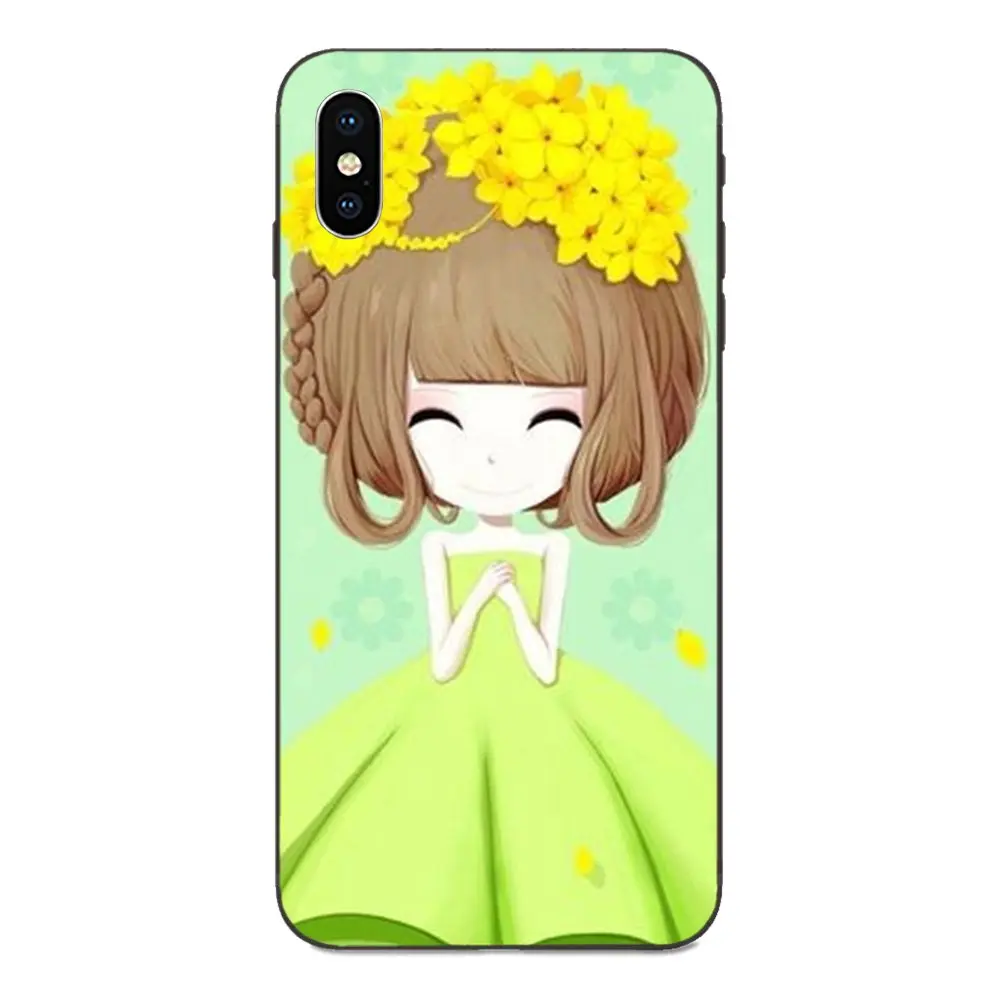 Простое художественное милое платье принцессы для huawei mate 9 10 20 P8 P9 P10 P20 P30 Lite Mini Play