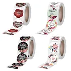 500 шт. спасибо золочение круглые этикетки клей Стикеры цветы для конверта Стикеры конфетная сумка Подарочная коробка Свадебная Упаковка вечерние Декор