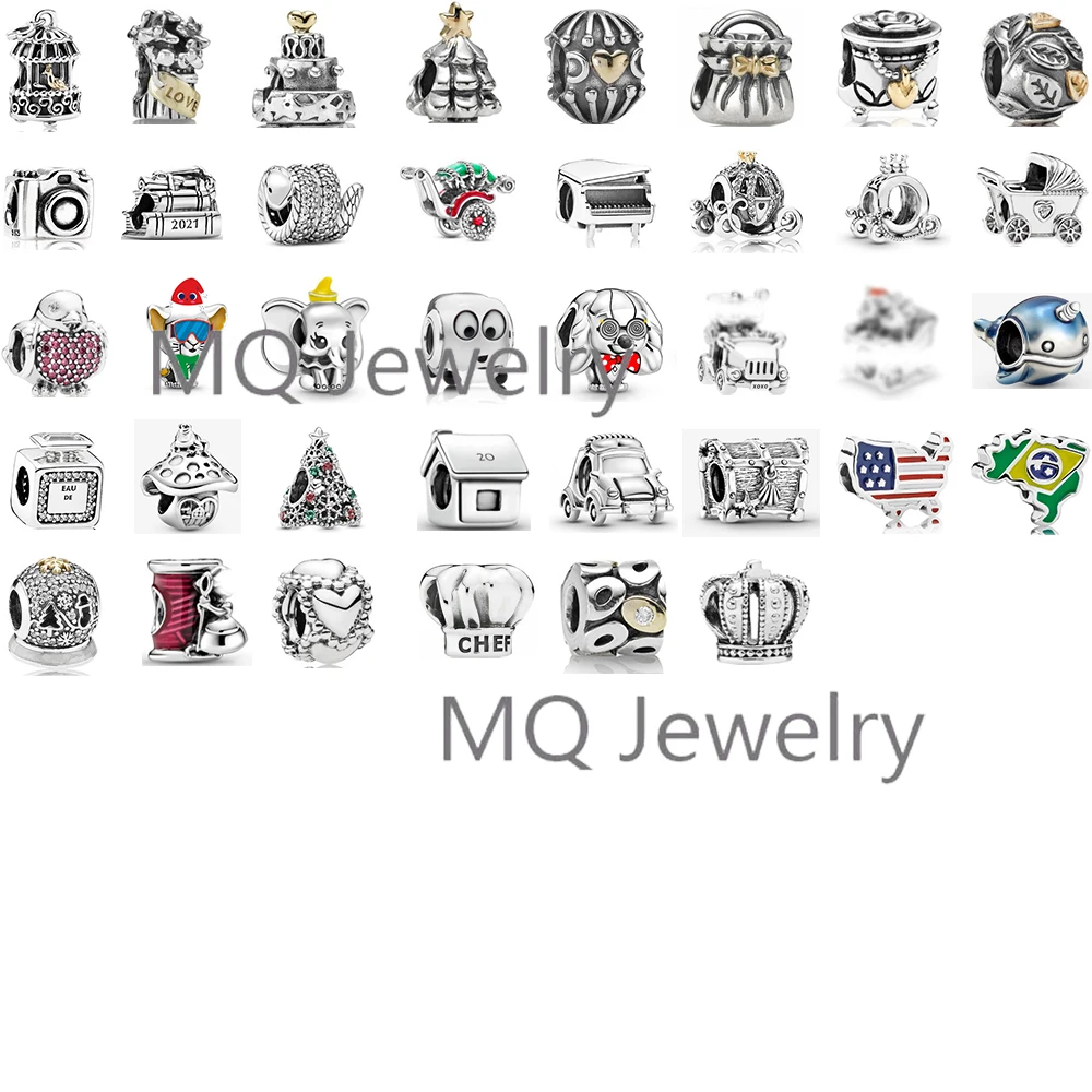 

Женские модные бусины из серебра 100% пробы, 22 дюйма