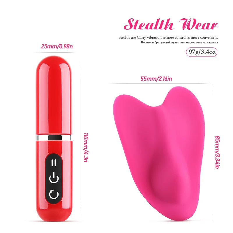 Носимый вибратор бабочки беспроводной пульт дистанционного управления
